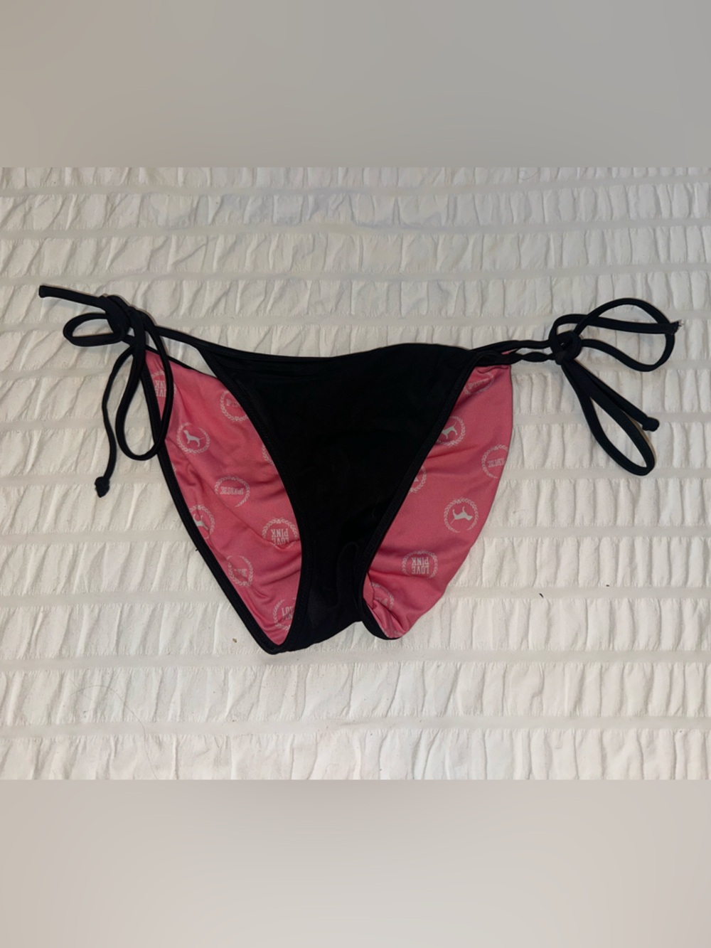 PINK Victoria's Secret Black Bikini Bottom